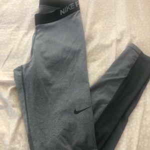 Gray Nike leggings